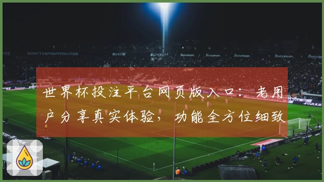 世界杯投注平台网页版入口：老用户分享真实体验，功能全方位细致解读